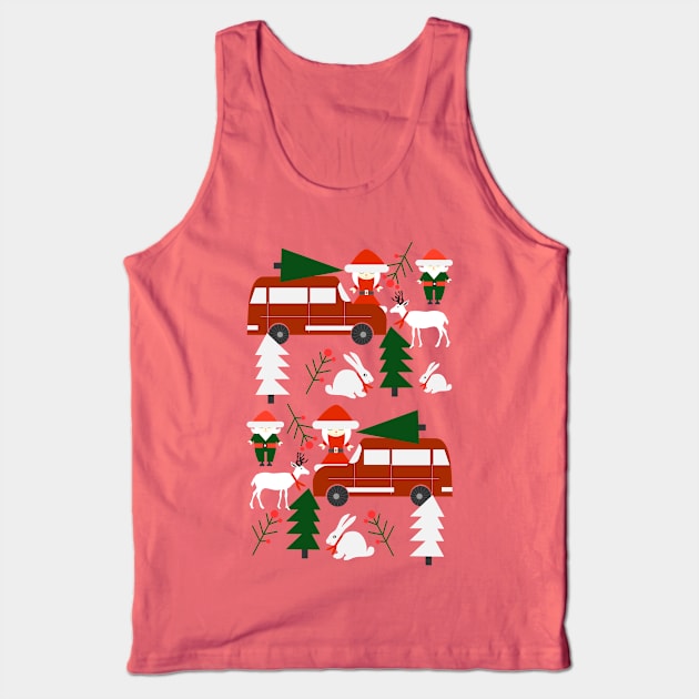 Christmas drive Tank Top by CocoDes